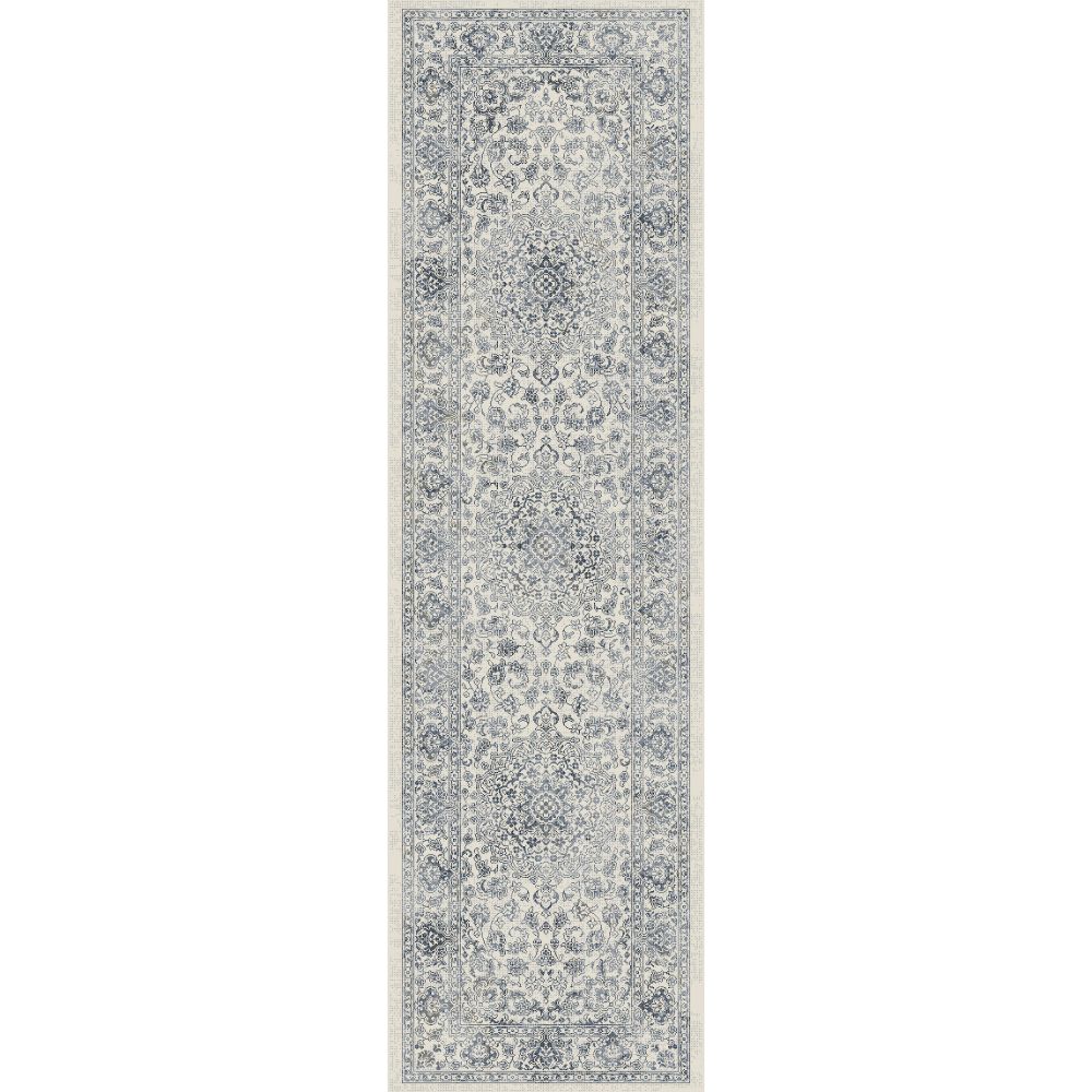 Dynamic Rugs 57109-6666 Ancient Garden 2.2 Ft. X 11 Ft. Finished Runner Rug in Cream